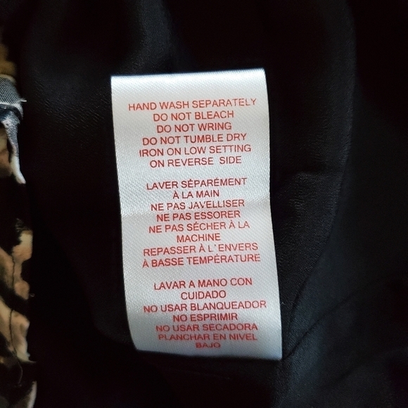 New Red Carter Nora Black Cheetah Print Mini Dress NWT Size XS - Picture 10 of 10